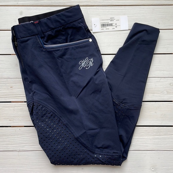 Tuffrider Pants - NWT Tuffrider Diane Full Seat Breeches Dark Blue size 30